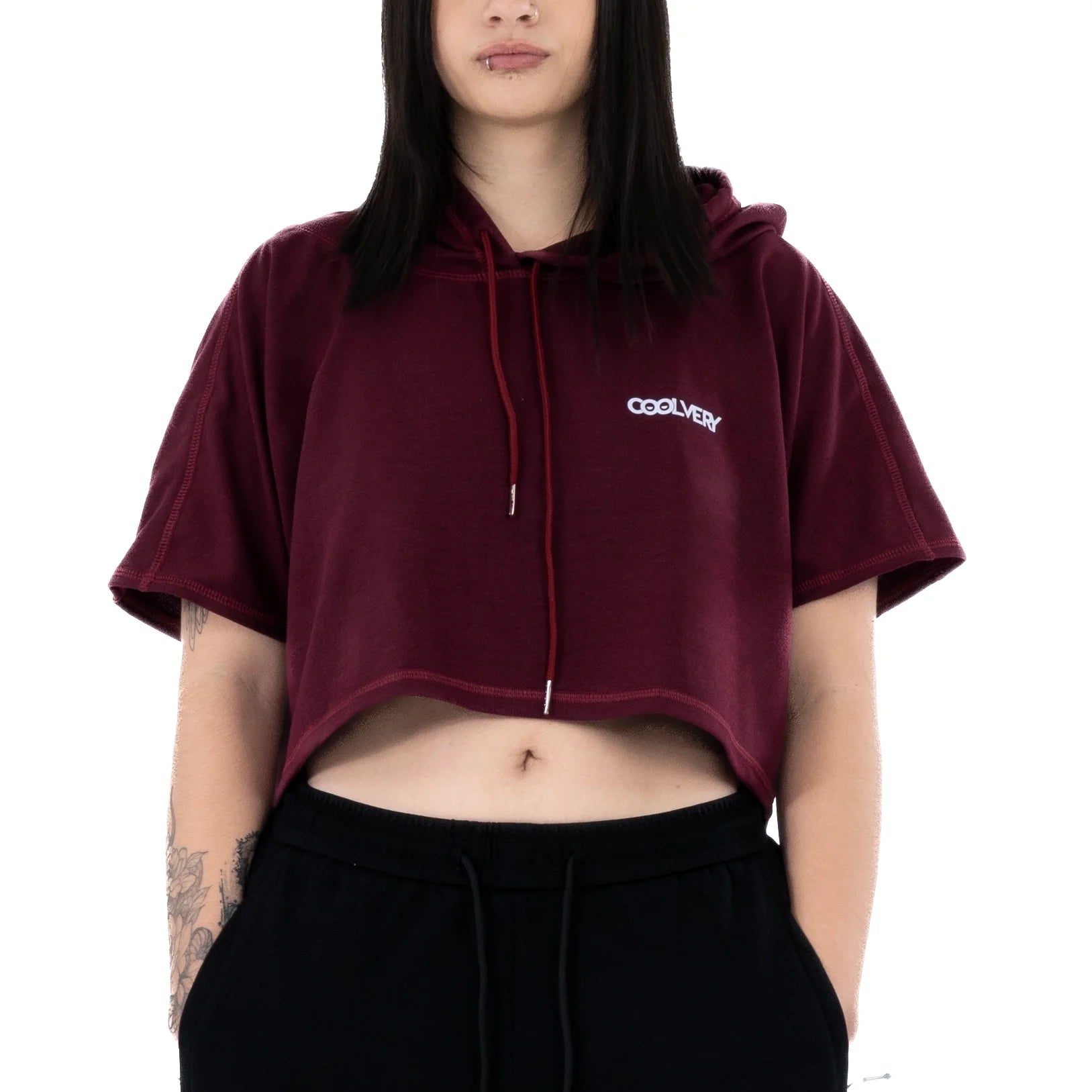 HOODIE LOUNGE - VINOTINTO