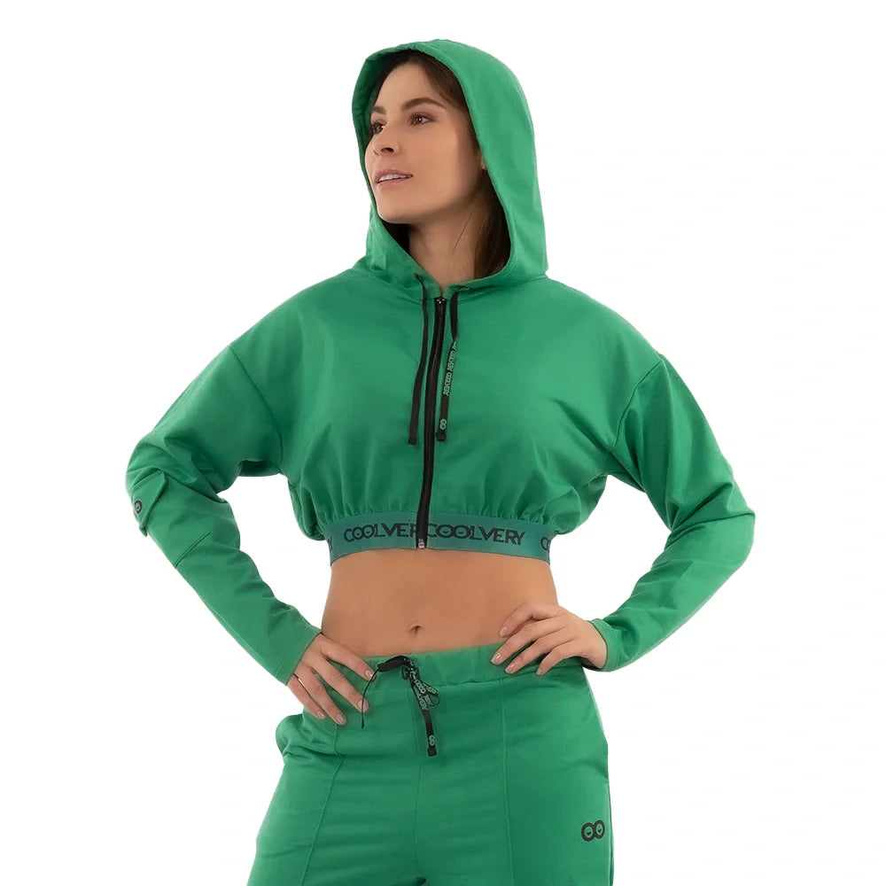 BUZO LOUNGE - VERDE CLASICO