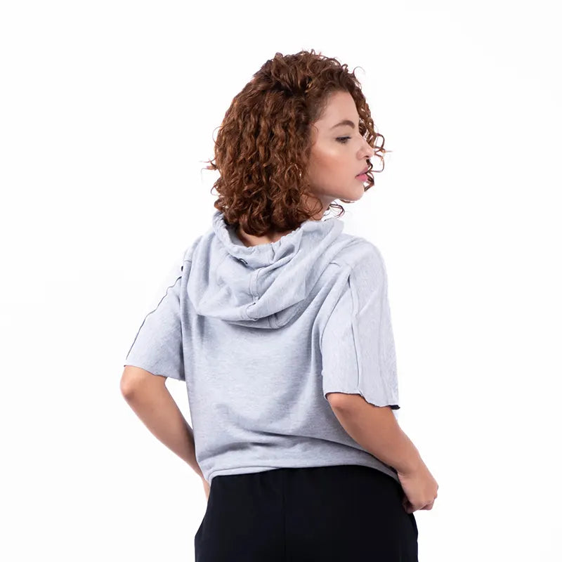 HOODIE LOUNGE - GRIS JASPE CLARO