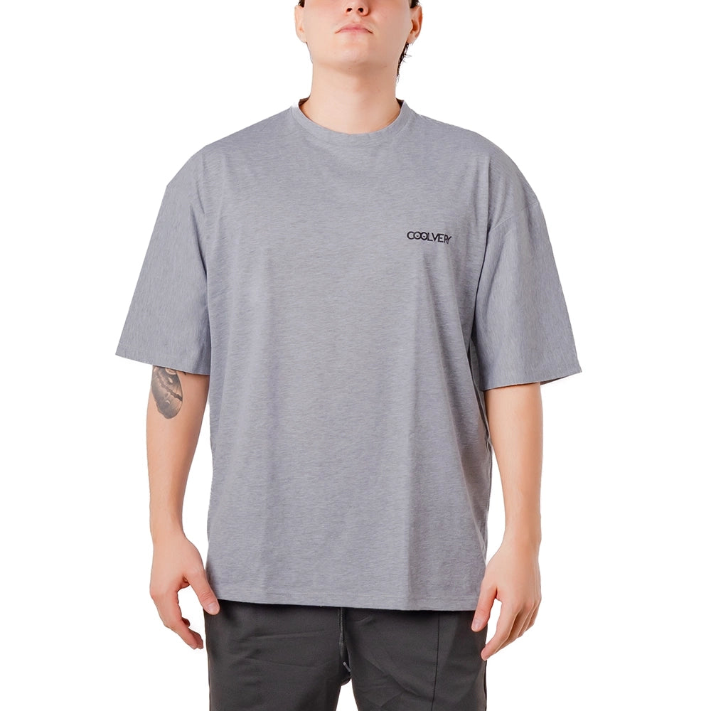 OVERSIZE TUPAC BASIC - GRIS JASPE OSCURO