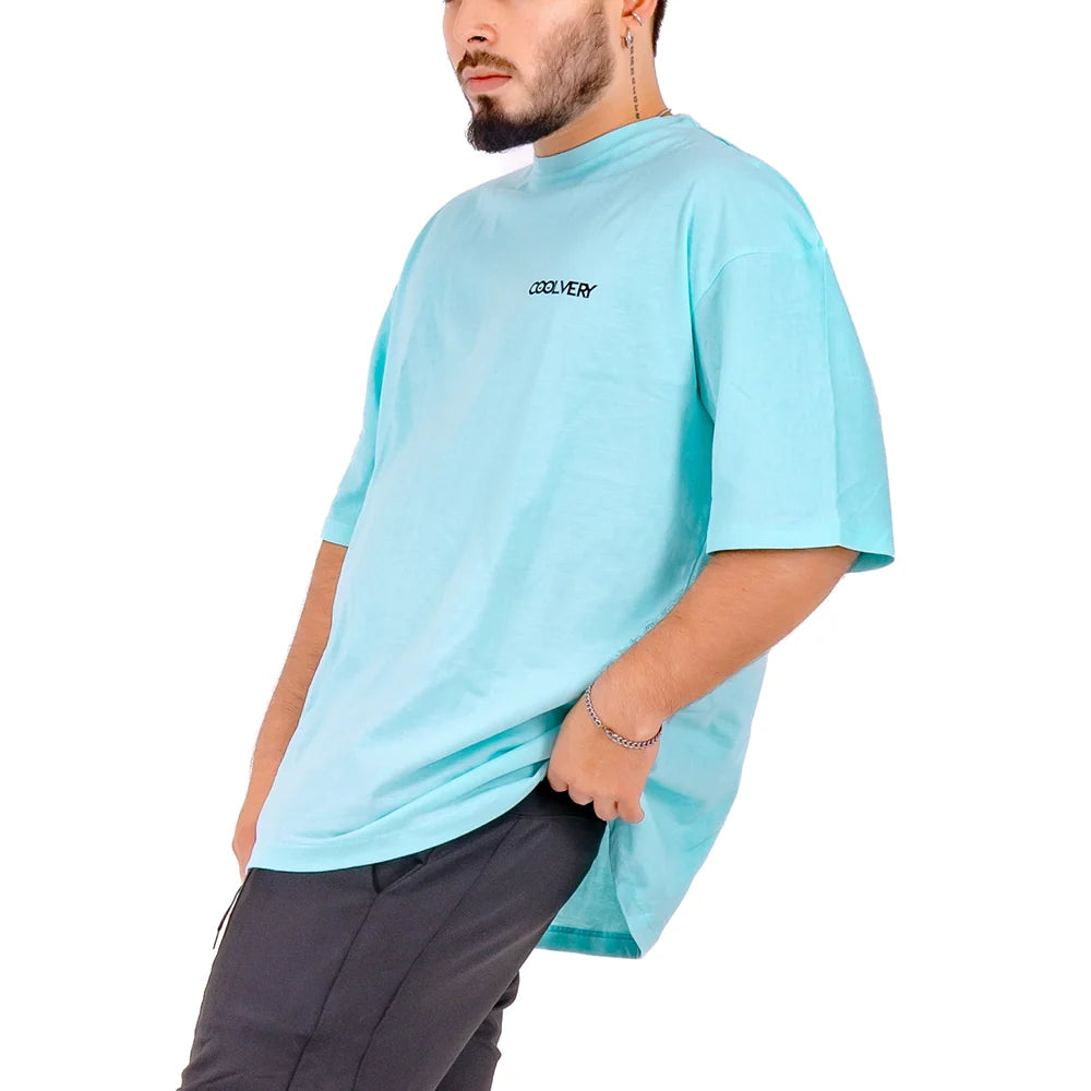 OVERSIZE TUPAC BASIC - VERDE MENTA CLARO