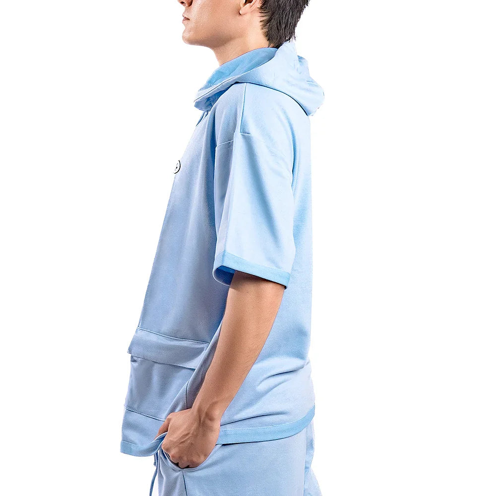 HOODIE SHADY - AZUL CELESTE