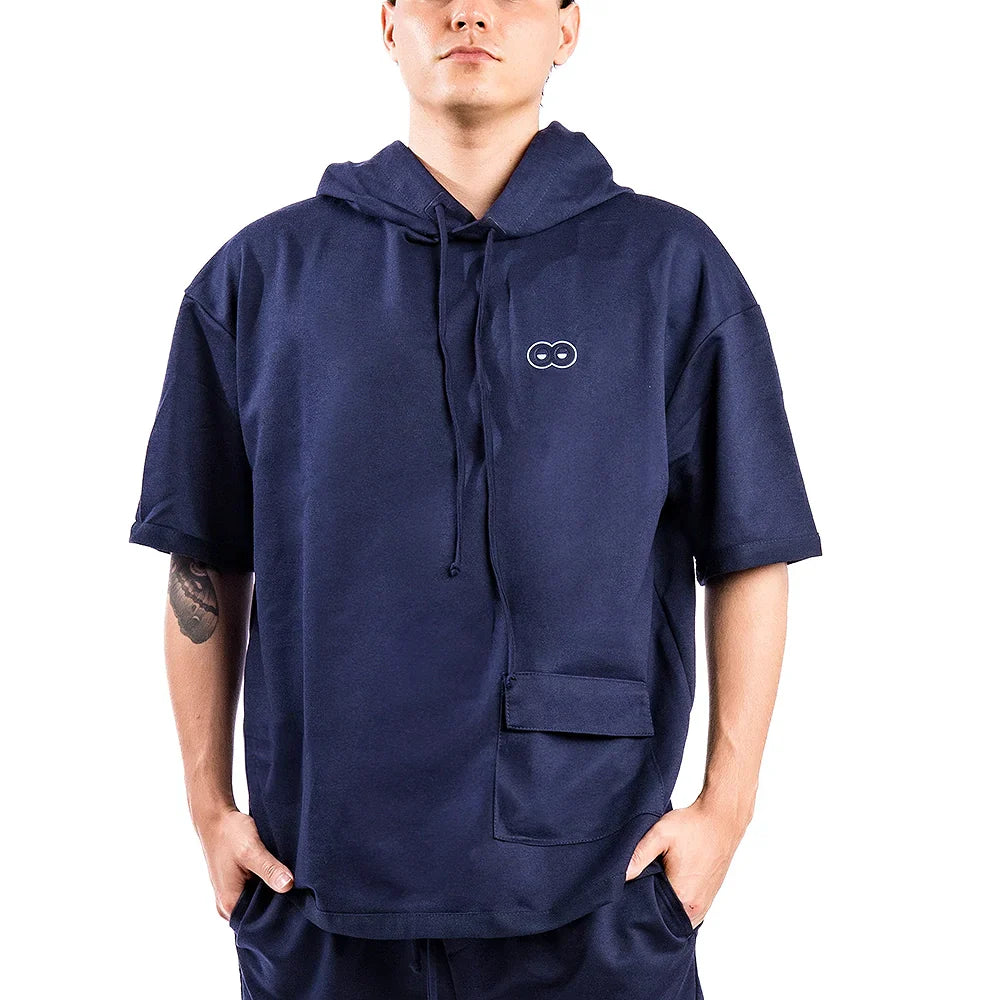 HOODIE SHADY - AZUL TURQUI