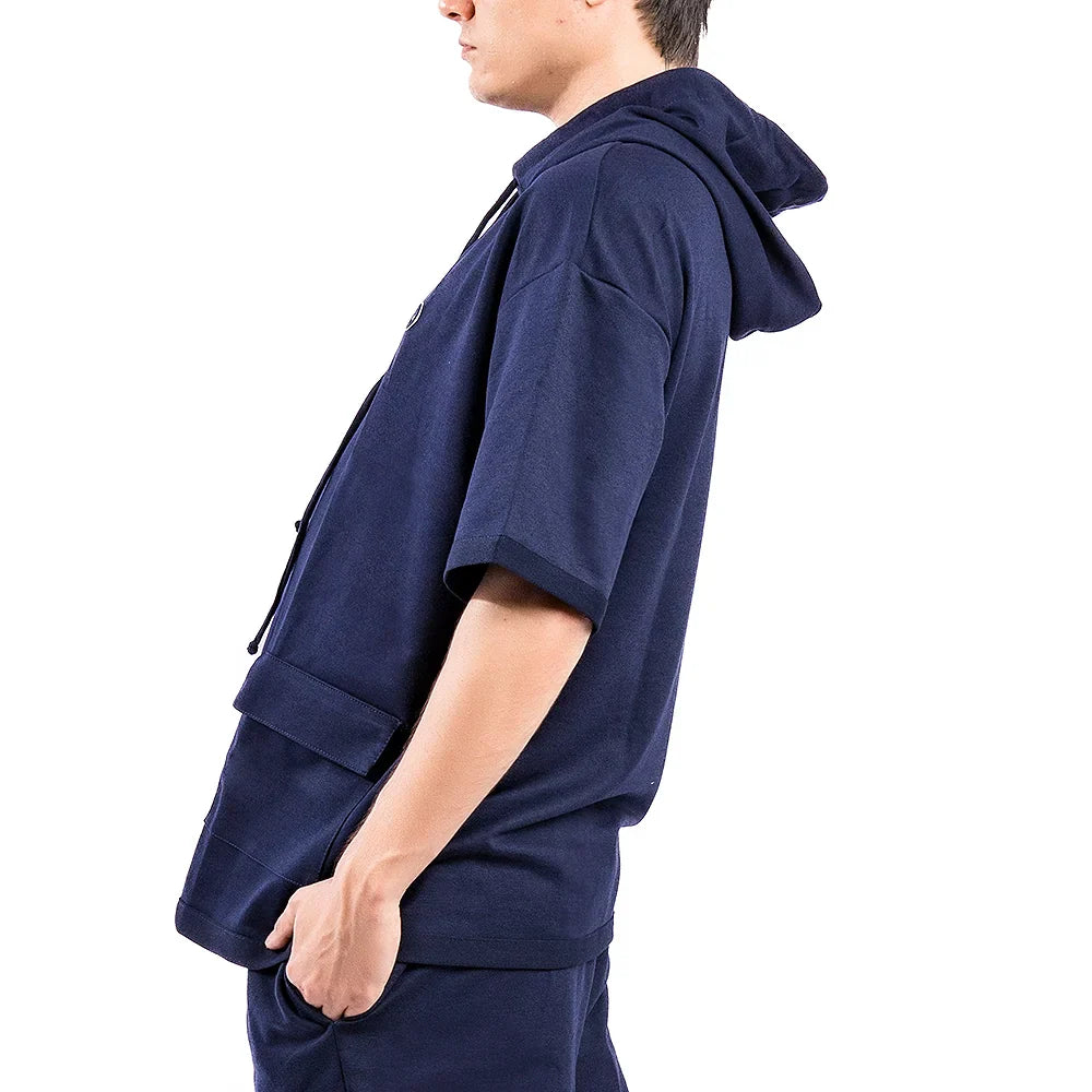 HOODIE SHADY - AZUL TURQUI