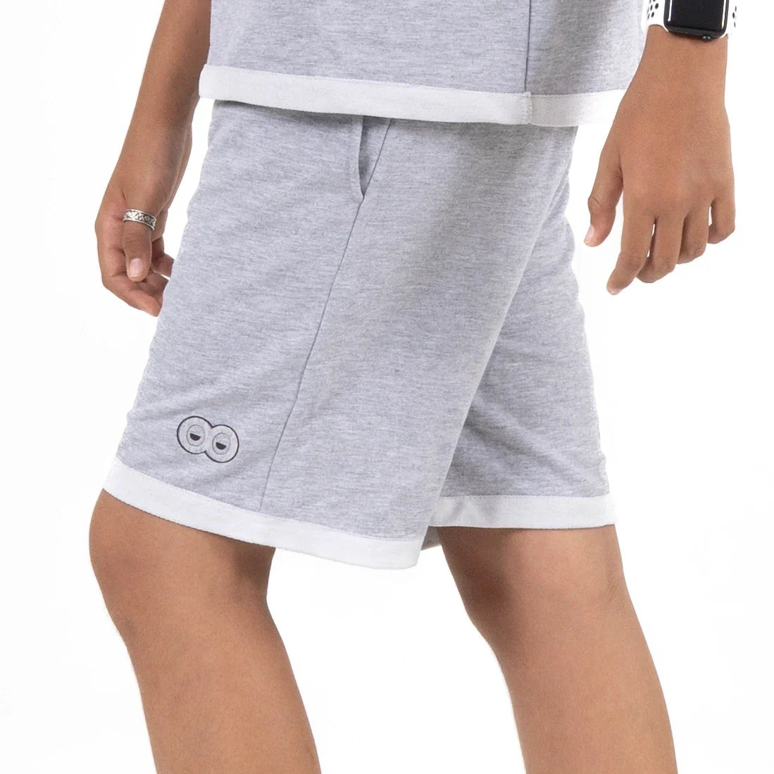 PANTALONETA BILLIE - GRIS JASPE MEDIO