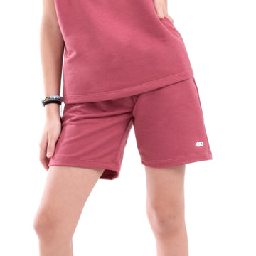 PANTALONETA CHARLIE - ROSA CREPE OSCURO