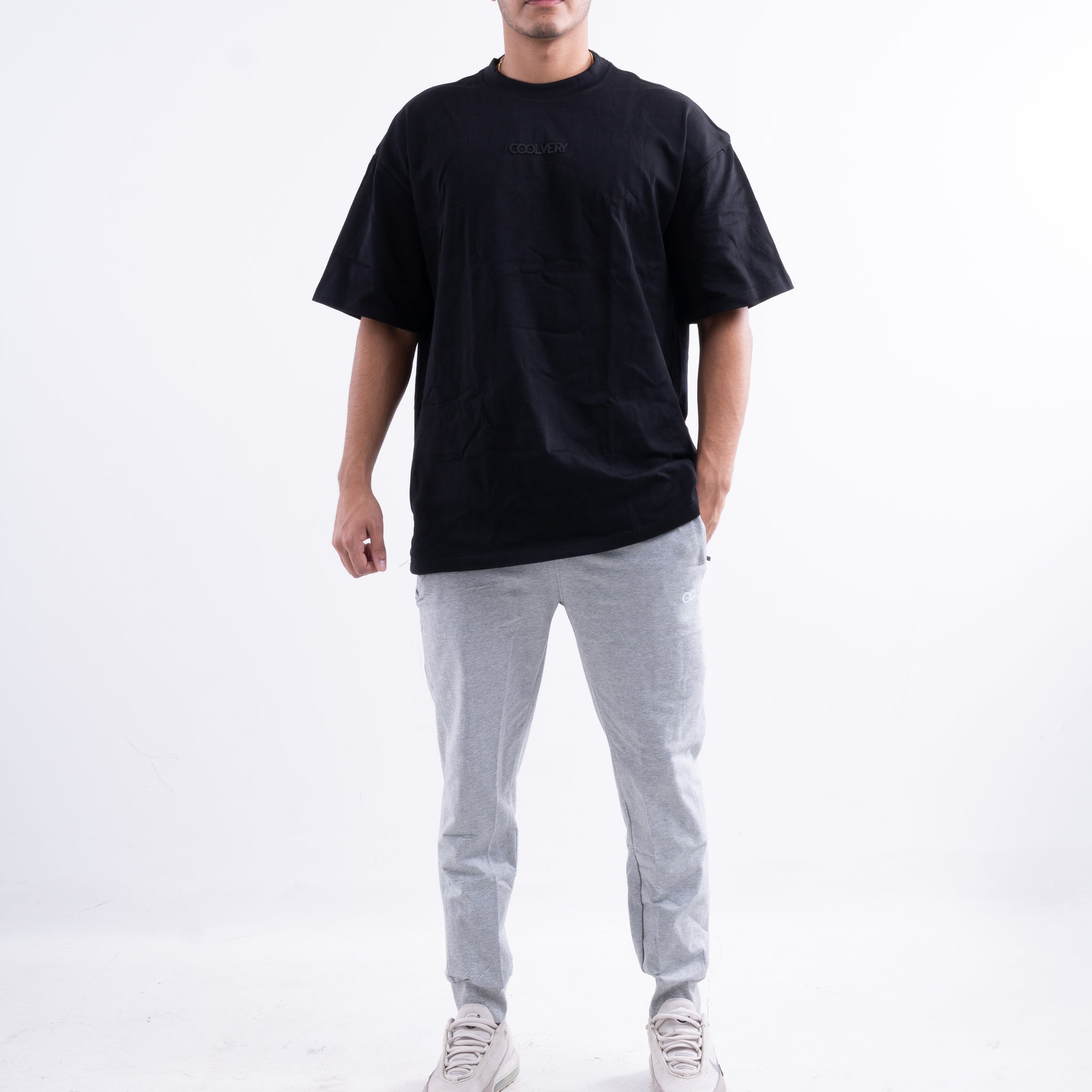 JOGGER GUNNA - GRIS JASPE MEDIO