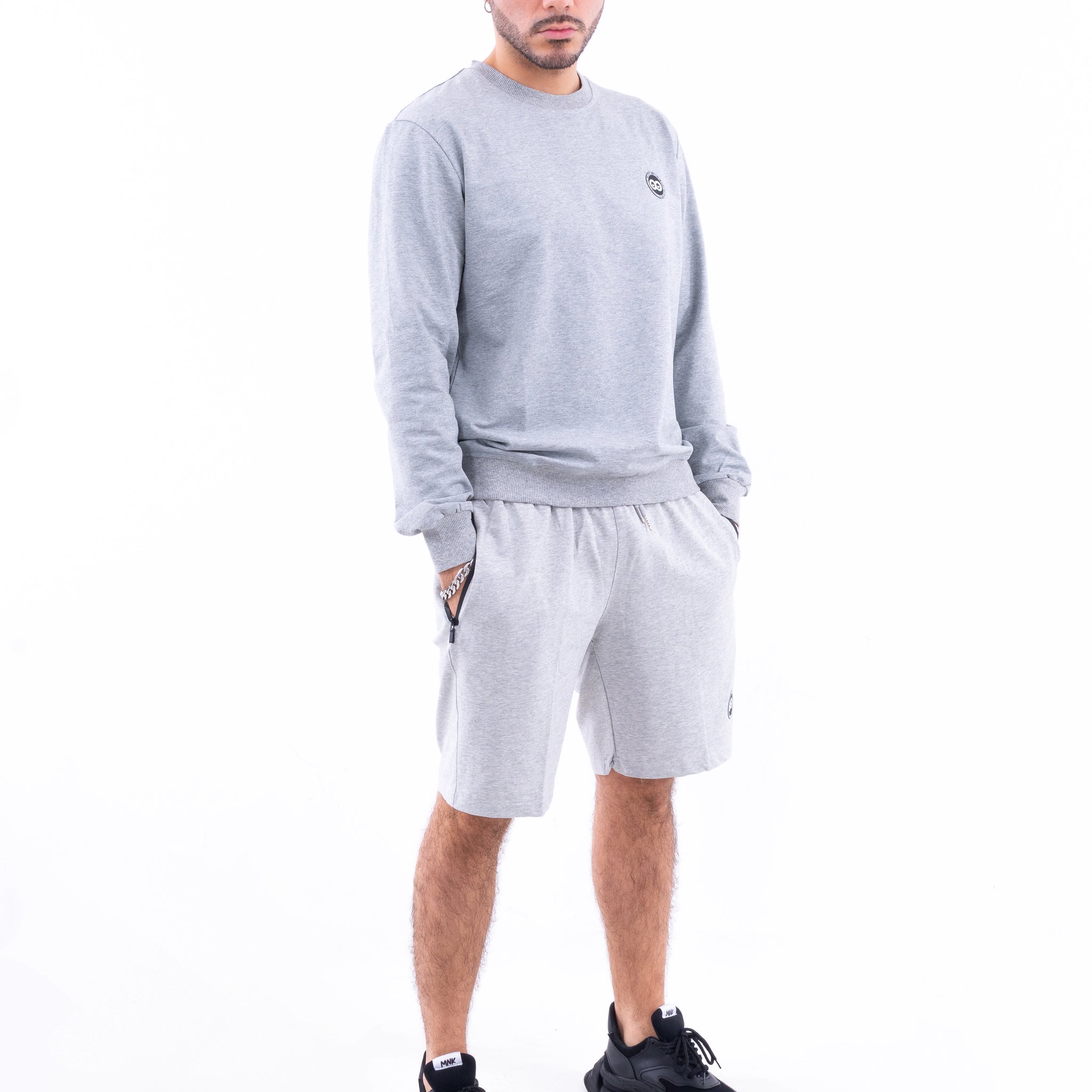 PANTALONETA SOUL - GRIS JASPE MEDIO