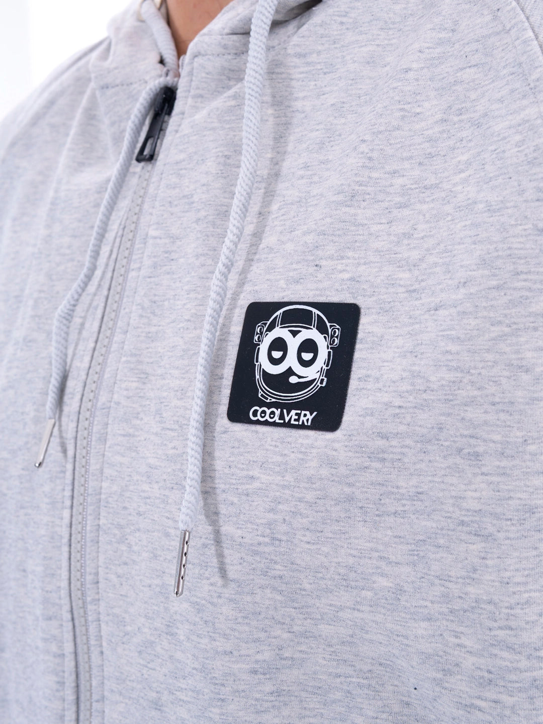 CHAQUETA ICE -GRIS JASPE CLARO
