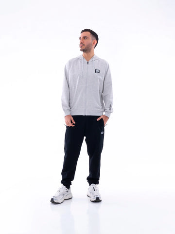 CHAQUETA ICE -GRIS JASPE CLARO