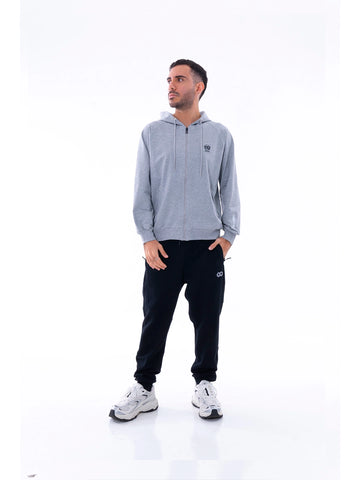 CHAQUETA ICE -GRIS JASPE MEDIO