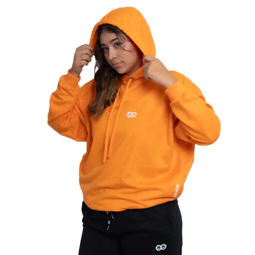 BUZO CAPOTA SNOOP - NARANJA