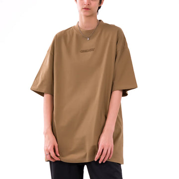 CAMISETA OVERSIZE DRAKE - CAQUI CLARO
