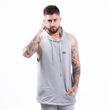 HOODIE YEEZY - GRIS JASPE