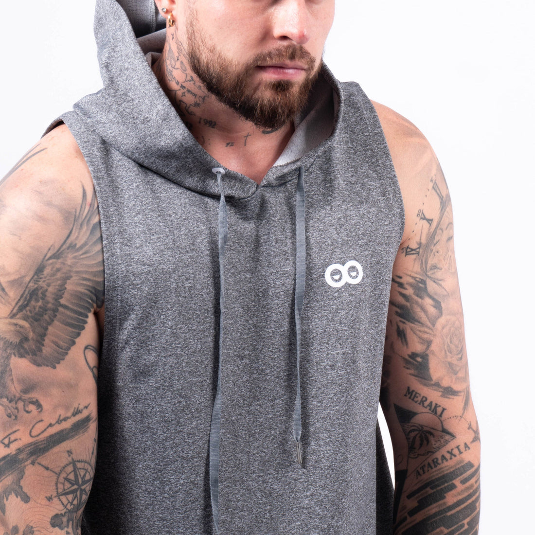 HOODIE YEEZY GRIS JASPE OSCURO