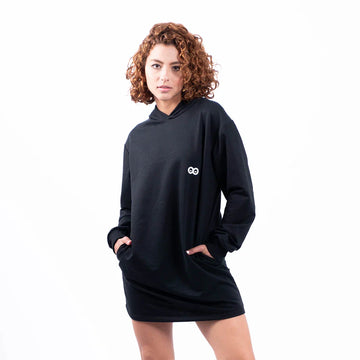 HOODIE OVERSIZE JACKSON - NEGRO