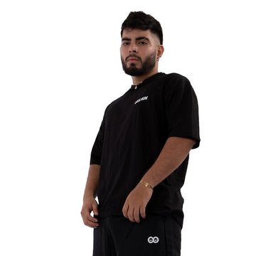OVERSIZE TUPAC BASIC NEGRO