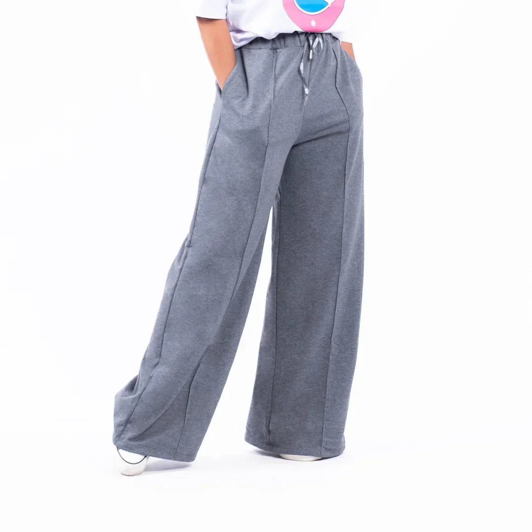 PANTALON LOUNGE - GRIS JASPE OSCURO