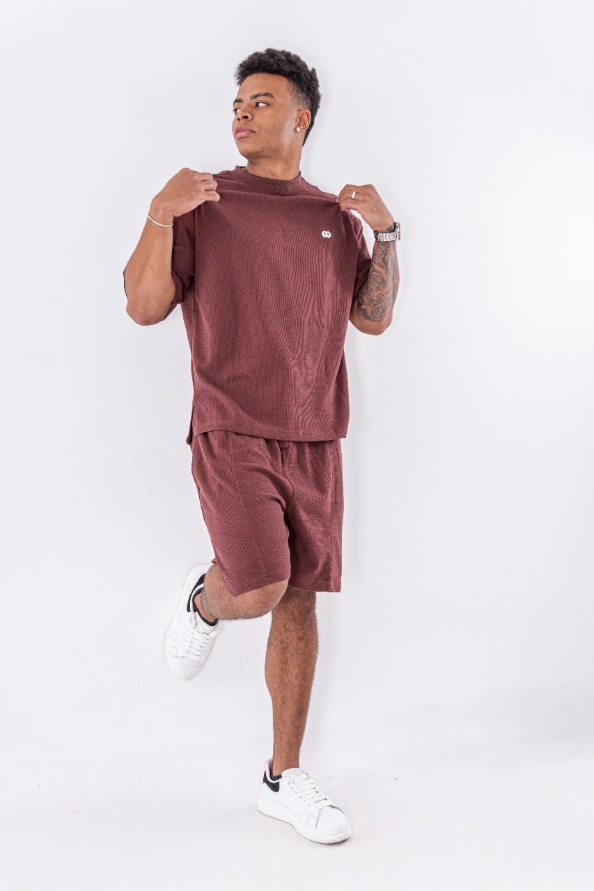 CONJUNTO WAYNE UNISEX - VINOTINTO
